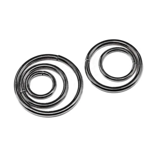 Swpeet 50 anillos de metal multiusos para cinturones_4