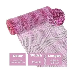 HUIHUANG Rollos de malla de polietileno de 10 pulgadas_2