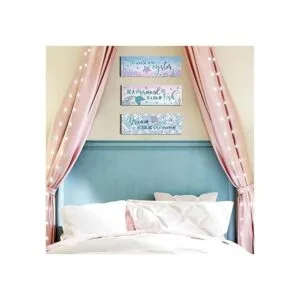 3 piezas de sirena para decoración de habitación de niñas_7