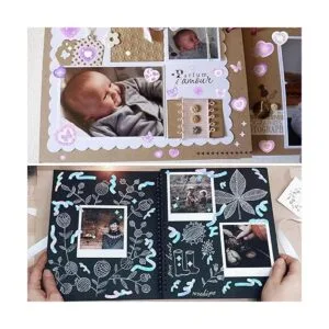 HINZIC Juego de 18 hojas de calcomanías coreanas Kpop_5