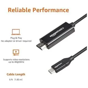Adaptador de cable USBC a HDMI compatible con Thunderbolt_6