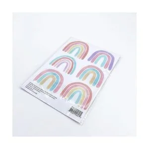 Calcomanías coloridas de pared de arcoíris para ventana de_4