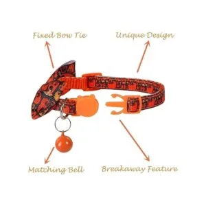 Paquete de 2 collares de gato de Halloween collar de gato_2