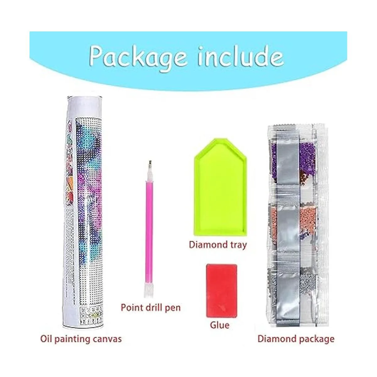 GESOON Christmas Night Diamond Painting DIY 5D Diamond_6