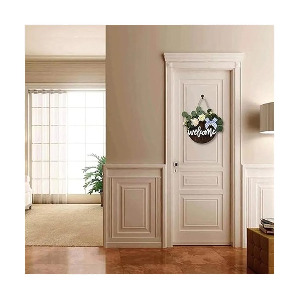 VIVIQUEN Lazo de cinta a cuadros para coser regalo_7