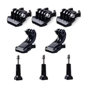 QKOO 3 clips de hebilla de liberación rápida 2 bases de_1