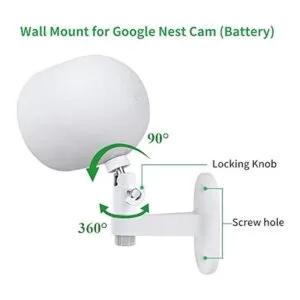 Paquete de 2 soportes de pared ajustables de seguridad_3