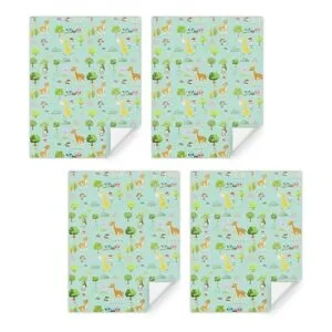 Papel de regalo de cumpleaños para niños y niñas diseño_3