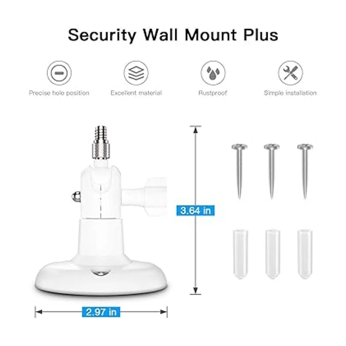 ltima versión Koroao Soporte de pared de seguridad para_5