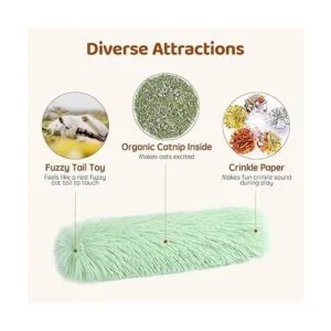 Juguetes para gatos almohadas para gatos paquete de 3_2