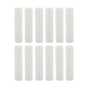 Creative Hobbies 1751 Set of 12 4 Inch Tall White_1
