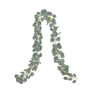 DearHouse Guirnalda artificial de hojas de eucalipto de_1