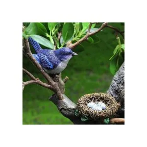 Accesorios de jardín de hadas adornos de pájaros para_4