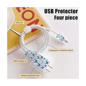 Lindos protectores de cable para iPhone funda de cargador_2