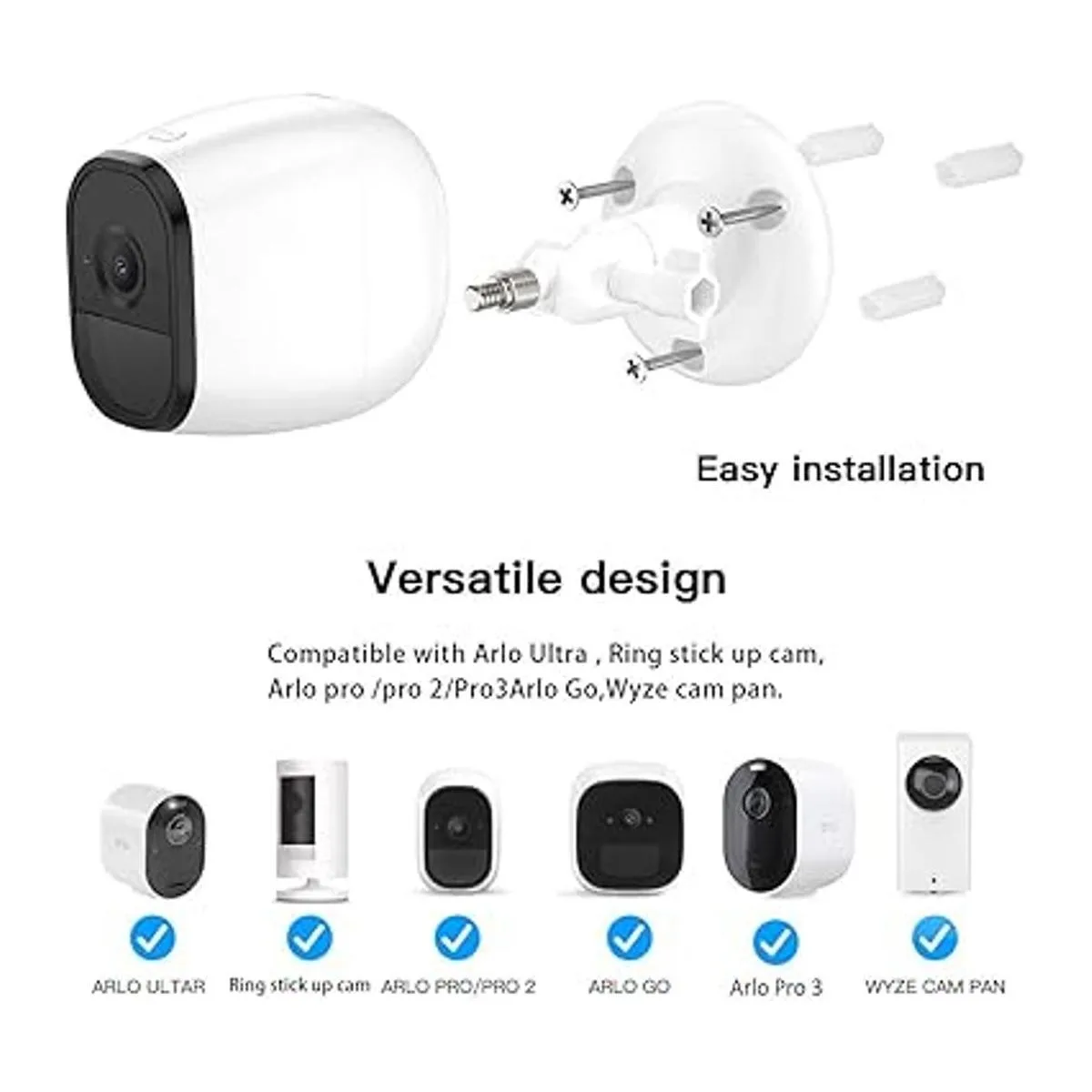 ltima versión Koroao Soporte de pared de seguridad para_2