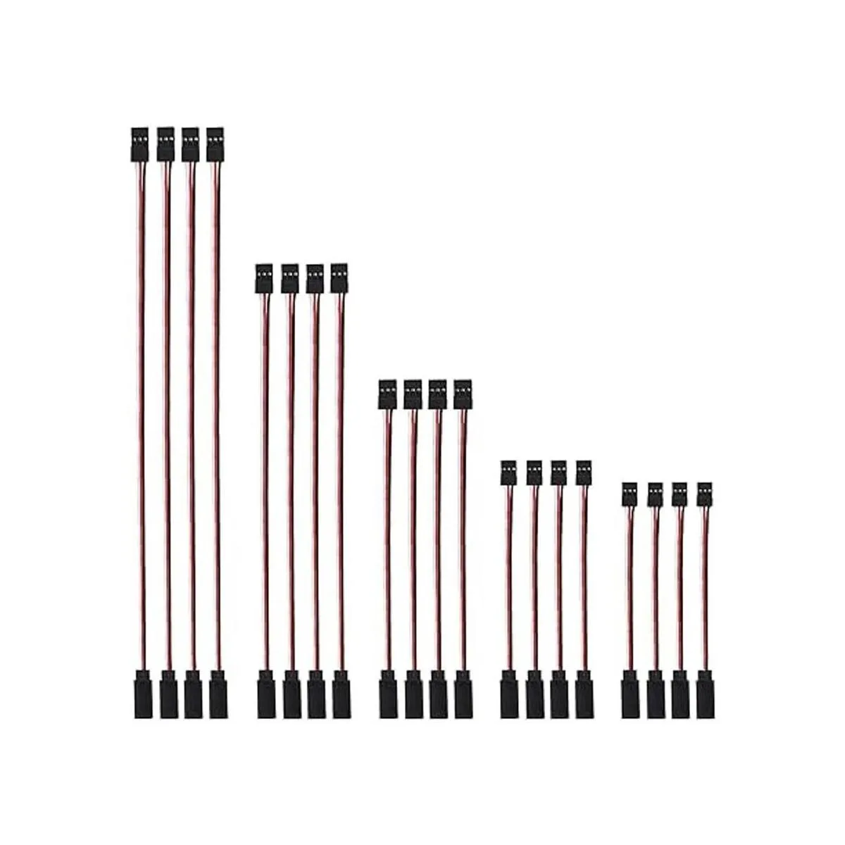 ShareGoo 20 piezas macho a hembra cable de extensión servo_2