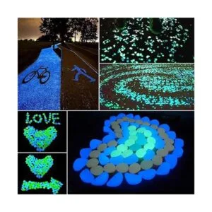 QIAONIUNIU Piedras coloridas que brillan en la oscuridad_7