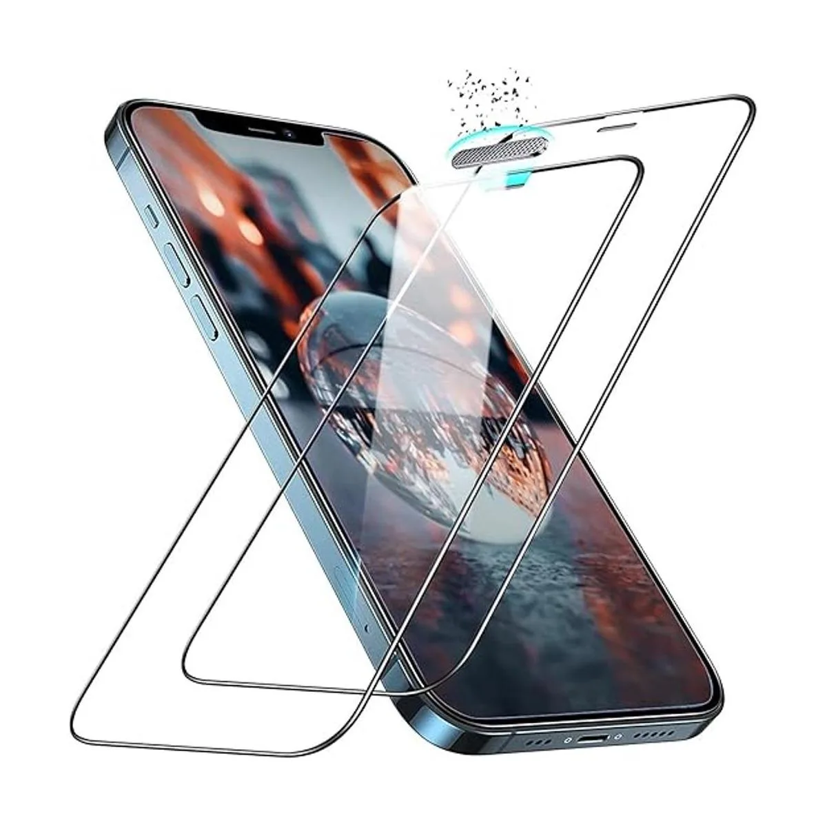 Luhuanx Protector de pantalla compatible con iPhone 13_1