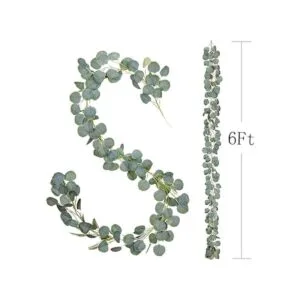 DearHouse Guirnalda artificial de hojas de eucalipto de_7