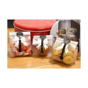 SAILINGGO Paquete de 100 bolsas de plástico translúcidas_5