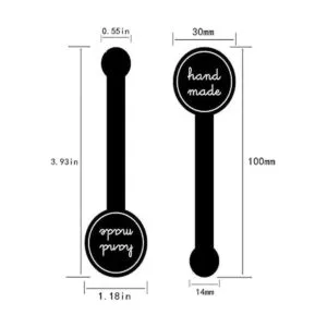 SAILINGGO Paquete de 100 bolsas de plástico translúcidas_4