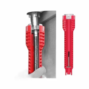 Qiuerte Llave de baño multifuncional 8 en 1 herramienta_1