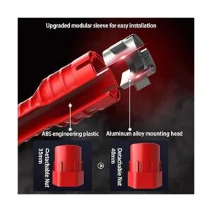 Qiuerte Llave de baño multifuncional 8 en 1 herramienta_3