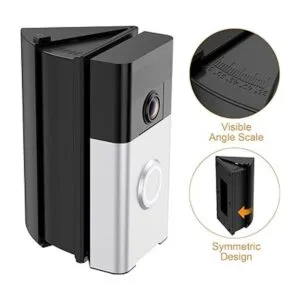 QIBOX Soporte de timbre de puerta ajustable 30 a 55_3