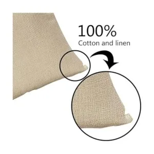 IBILIU Fundas de almohada vintage con hojas de plátano y_6