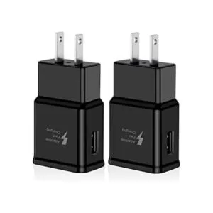 Paquete de 2 adaptadores de enchufe de carga rápida USB_1