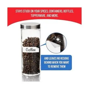 MESS Etiquetas reutilizables para recipientes de_5