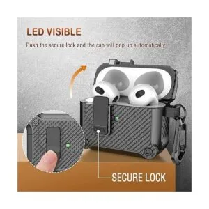 Rfun Funda para Airpods de 3 generación carcasa rígida_2