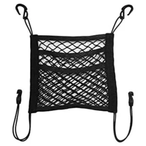 VEHIRIE Organizador de red de malla para sedán entre los_1