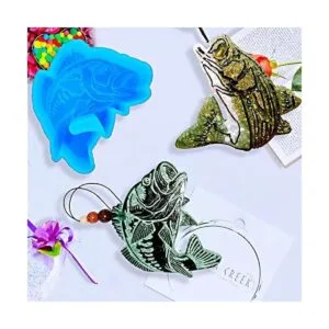 Rifanda Bass Fish Freshie Supplies Moldes de silicona para_3