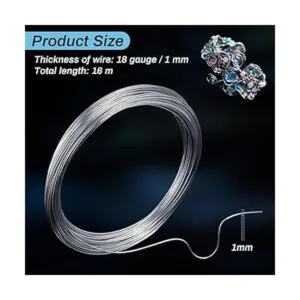 Alambre de aluminio de calibre 18 para manualidades_3