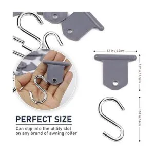 TAKAVU Ganchos para toldo de autocaravana para campamento_3