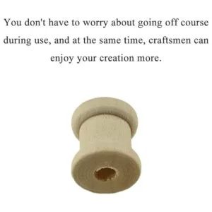 HAHIYO Bobina de madera natural de 0.6 pulgadas 70_4