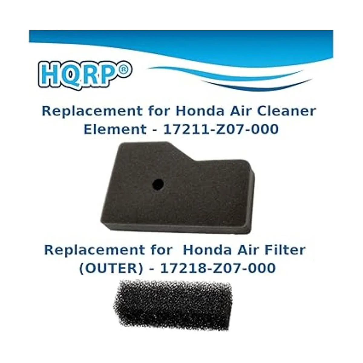 HQRP Paquete de 2 elementos de filtro de aire y filtro_3