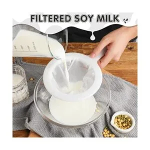 2 piezas de colador de malla fina de nailon para_3