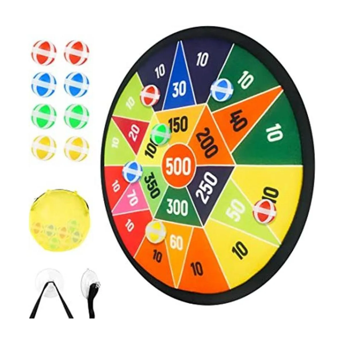 BELLOCHIDDO Tablero de dardos para niños juego de dardos_1