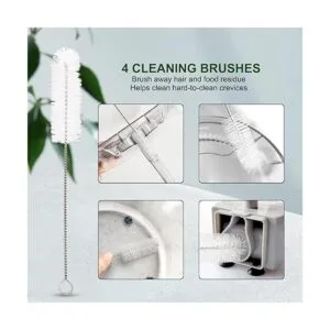 Kit de limpieza para fuente de agua para gatos cepillo de_2