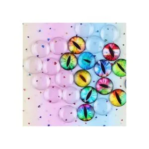 HAUTOCO 27 cabujones de vidrio transparente de 1.378 in_4