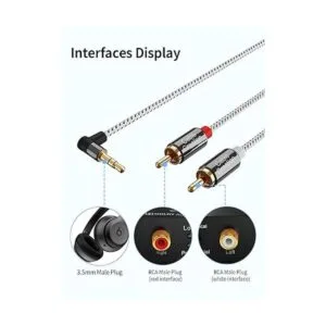 Cable RCA de 0.138 in a 10 pies ángulo de creación de_3