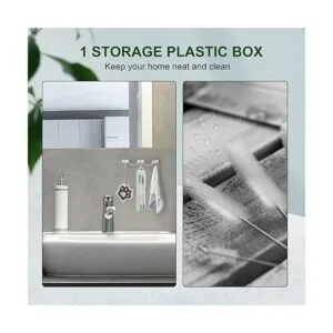 Kit de limpieza para fuente de agua para gatos cepillo de_6