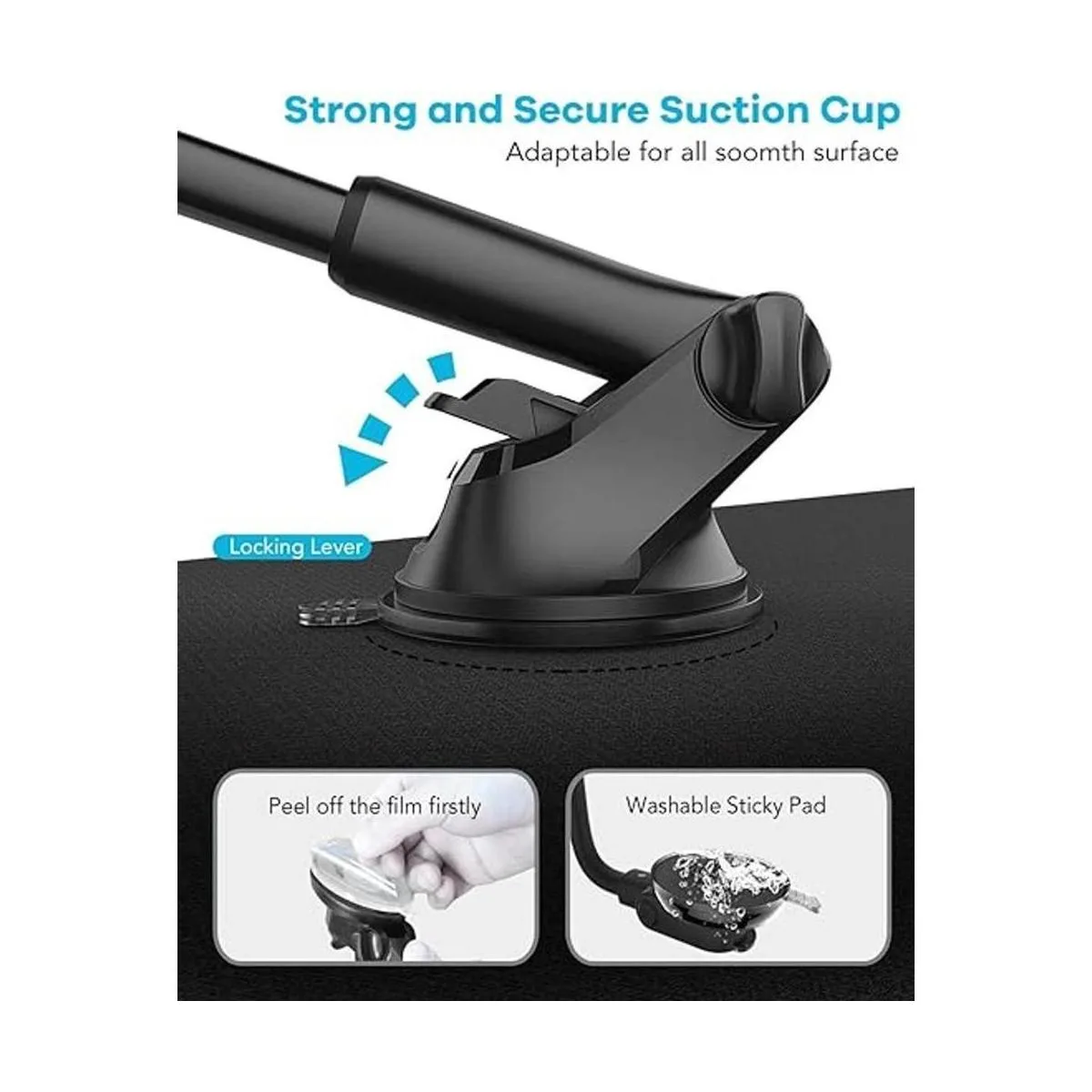 OQTIQ Pieza de montaje de ventosa de repuesto con disco_3