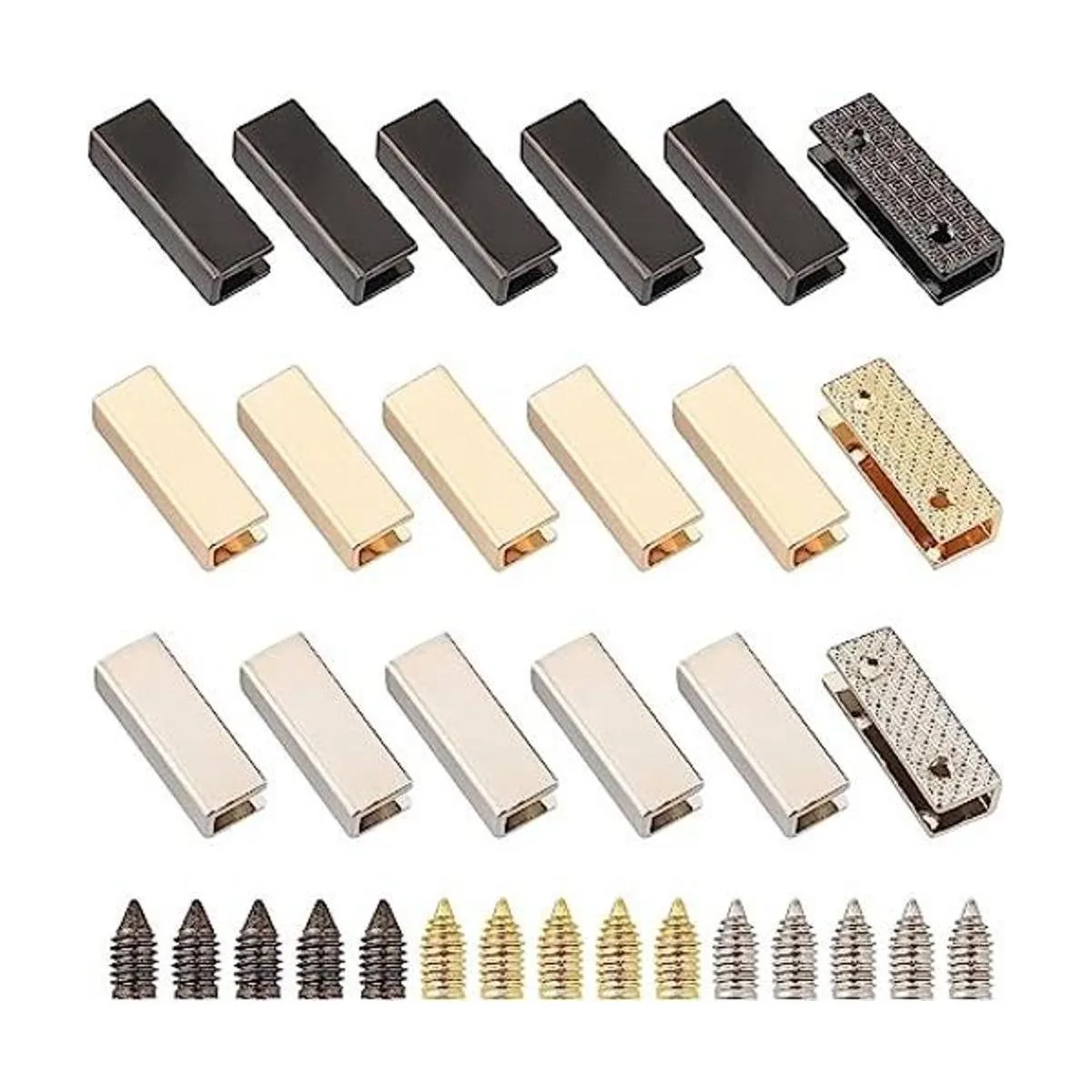 WADORN 18 juegos de hebillas decorativas para bolso_1