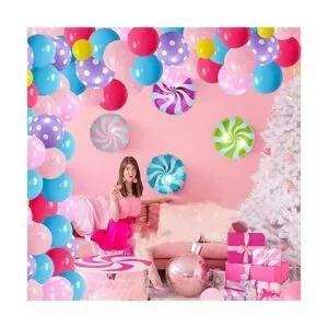 Kit de arco de guirnalda de globos de caramelo 102 globos_6