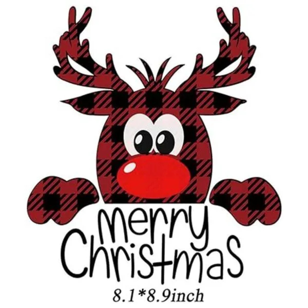 BYNYTO Traslados de Navidad para camisetas clásicas de_5