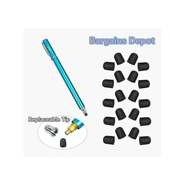 Bargains Depot 20 puntas de goma de repuesto suaves de_2