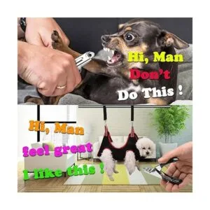 ATODJCX Hamaca de aseo para perros y mascotas bolsa de_3